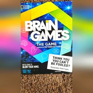 National Geographic Channel Brain Games The Game Complete Board Game Family